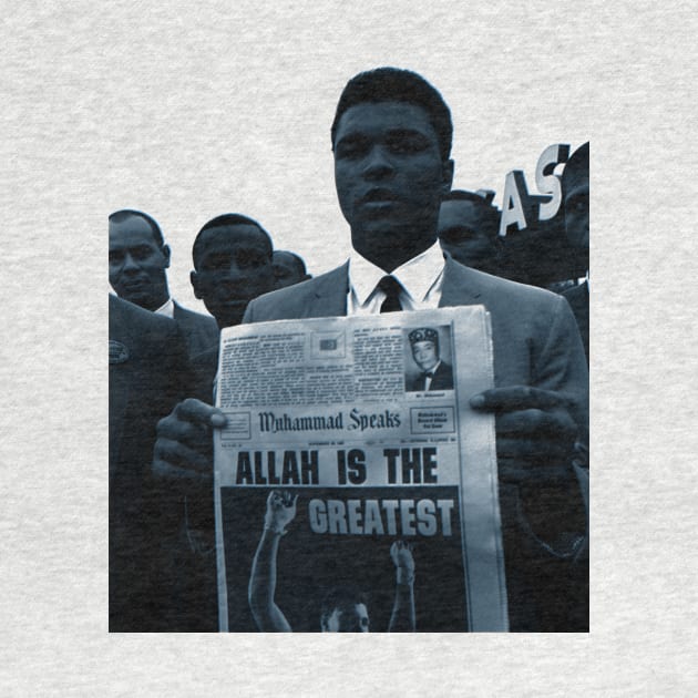 Muhammad Ali Allah is the Greatest by Hason3Clothing